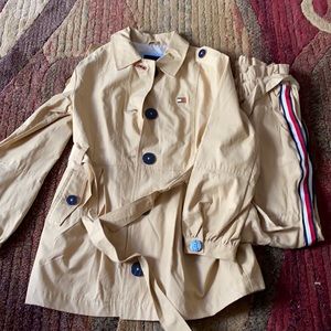 Tommy Hilfiger Girls 8/10 Coat and pants